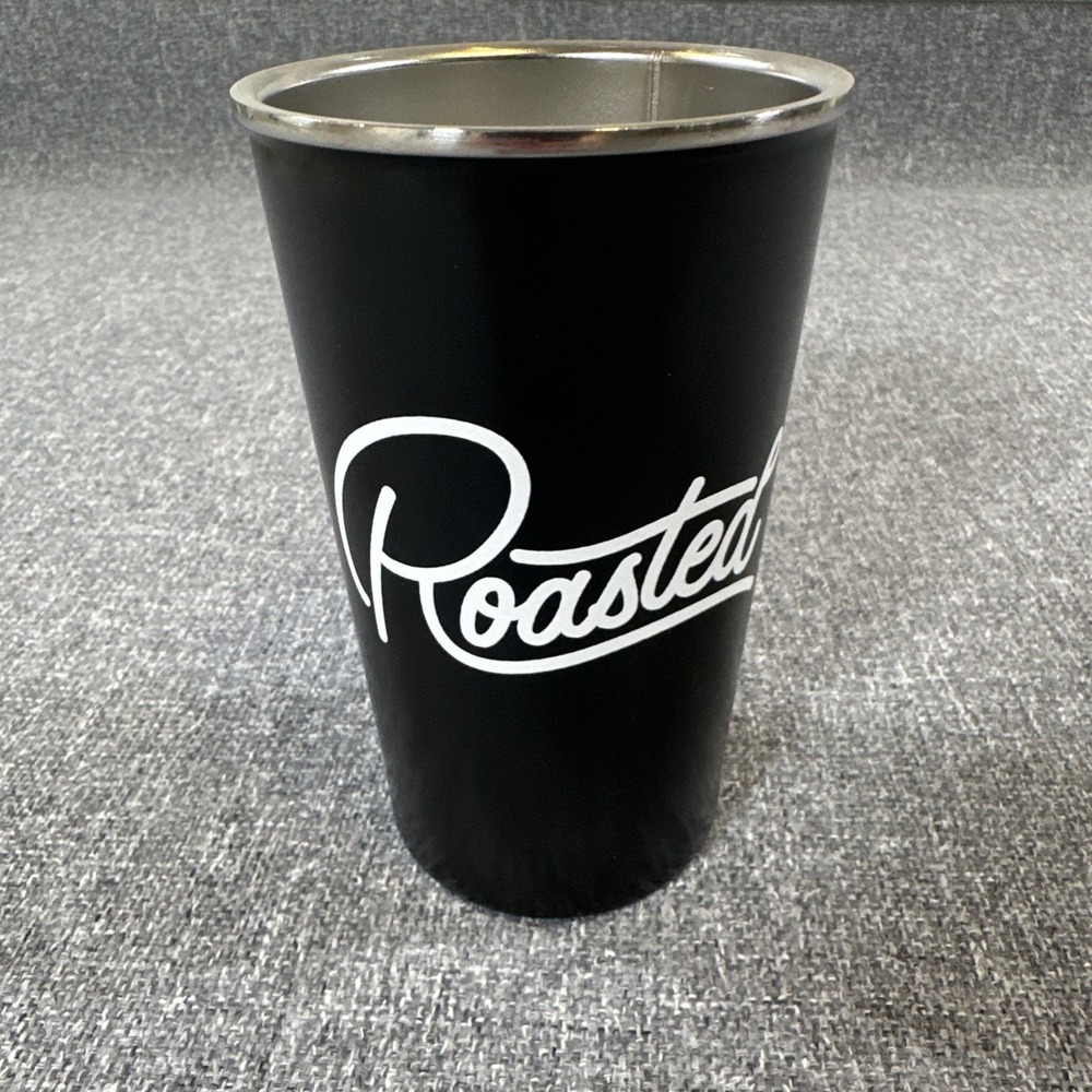 Starbucks Roastery Reserve 12oz Black‎ Stainless Steel Tumbler Cup No Lid 2026